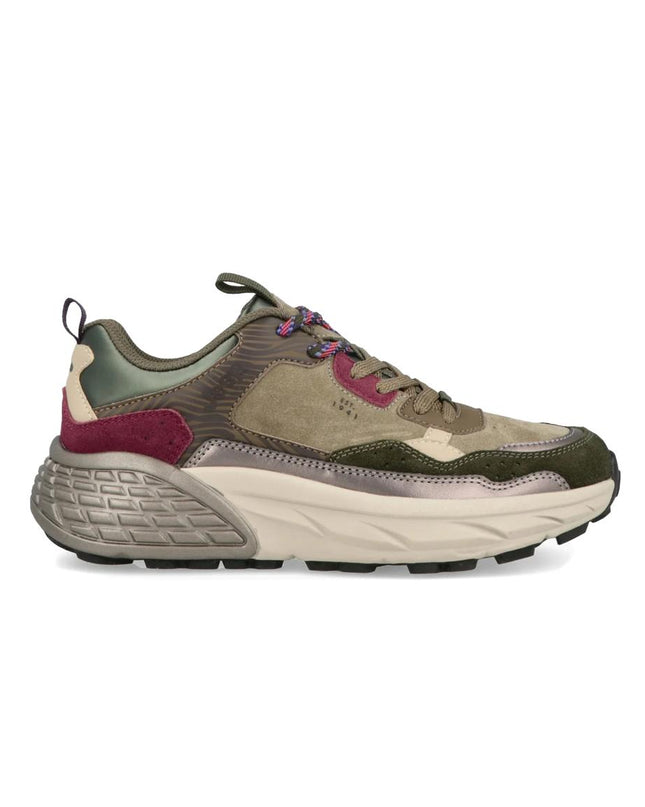 Jeep Sneakers Donna Multicolor Green Forest GROOVE D FOREST GREEN Jeep Footwear 