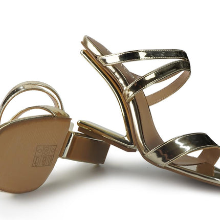 Sandali Donna Specchio Gold MAGGIE 837 MIRROR Exe 