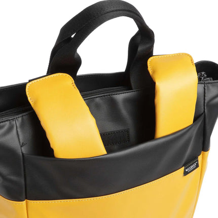 Zaino con Manici Porta Computer Giallo OST12 ECO COATED DUCK YELLOW Mandarina Duck 