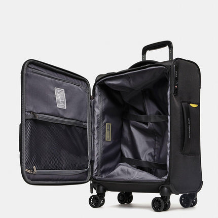 Mandarina Duck Trolley Bagaglio a Mano 4 Ruote in Tessuto Nero OTV01 ZEPHYR BLACK Mandarina Duck 