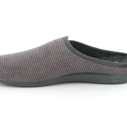 Pantofole Uomo Tessuto Grigio CI2663 GAFO GRIGIO Grunland 
