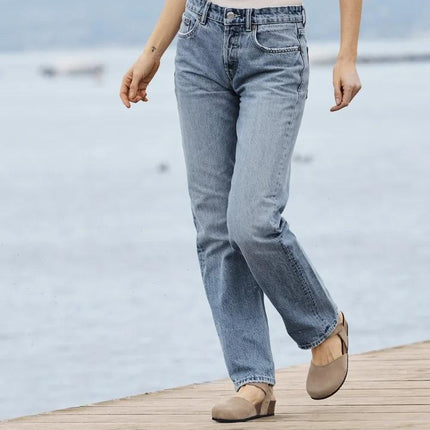 Grunland Sandali Chiusi con Plantare Sughero Bio Donna in Nabuk Kaki SB2412 LEFT KAKI Grunland 
