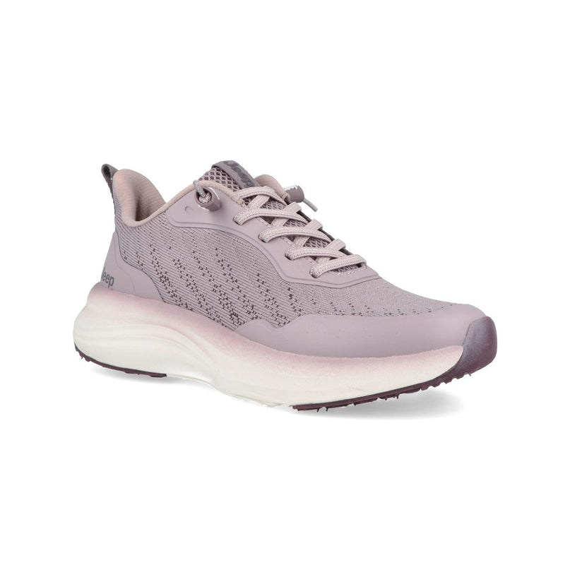 Jeep Sneakers Running Donna Tessuto Lilla Extra Lite LIME LILAC Jeep Footwear 