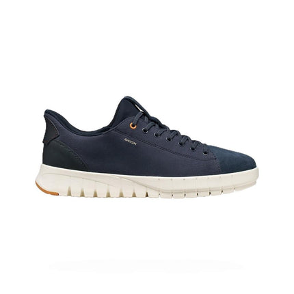 Geox Sneakers Uomo Flextride Plus FastIn Tessuto e Camoscio Blu U65MAC FELXTRIDE NAVY Geox 
