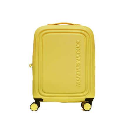 Trolley Bagaglio a Mano Espandibile  4 Ruote Giallo SZV24 LOGODUCK YELLOW Mandarina Duck 