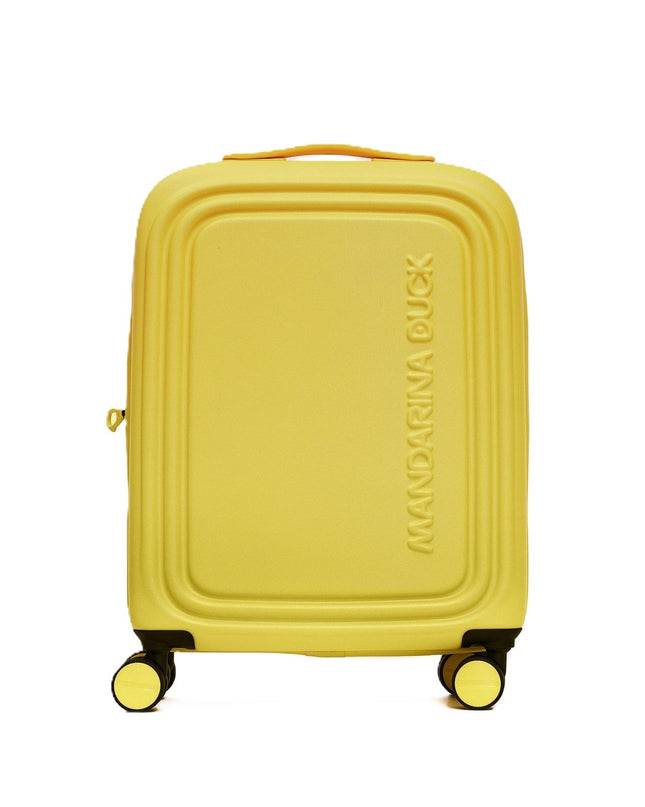Trolley Bagaglio a Mano Espandibile  4 Ruote Giallo SZV24 LOGODUCK YELLOW Mandarina Duck 