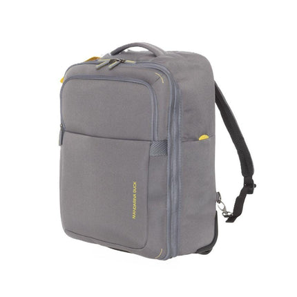 Zaino Trolley in Tessuto Grigio JNV05 SMILE&GO STEEL 465 Mandarina Duck 