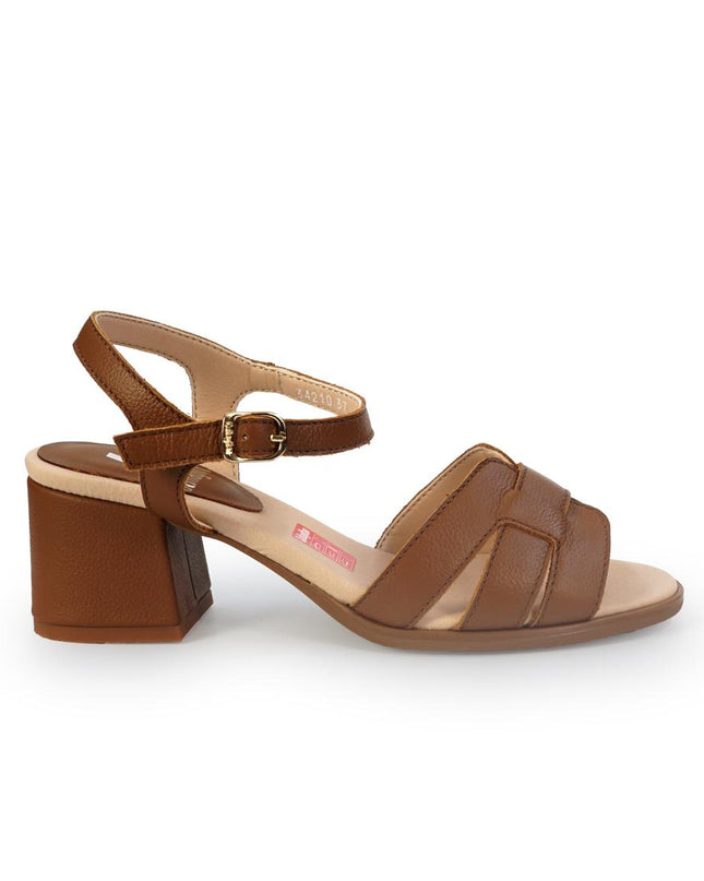Callaghan Sandali Donna con Tacco in Pelle Camel Cuoio 34210 KIMY CAMEL Callaghan 