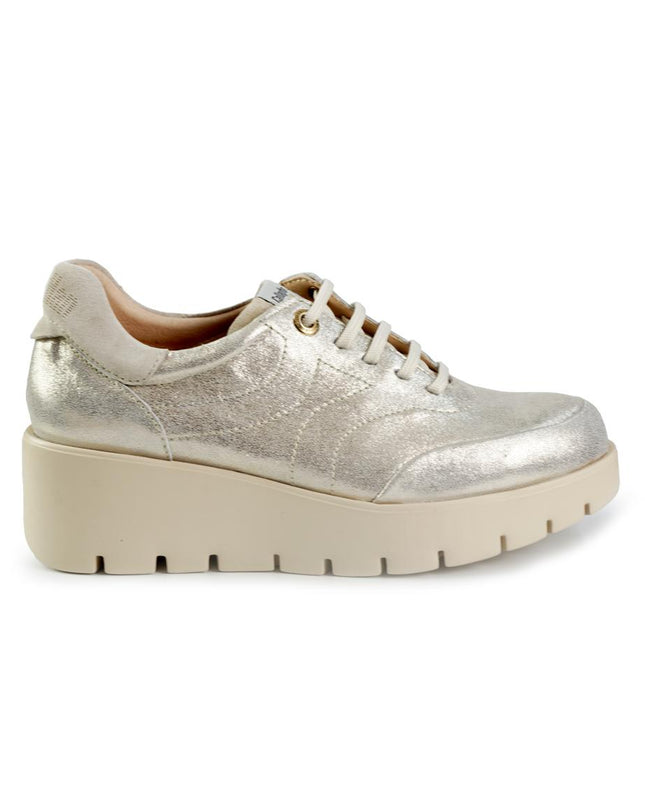 Callaghan Sneakers Donna in Pelle Laminata Platino 32102 AMAL PLATINO Callaghan 