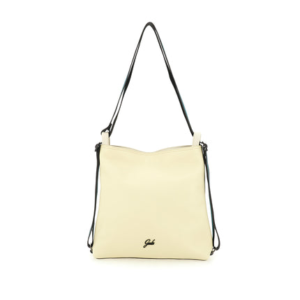 Gabs Borsa Zaino Trasformabile in Pelle Lino Panna DORINA TG M LINO PANNA Gabs 