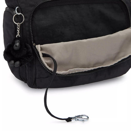 Kipling Borse Tracolla Multitasche Black Noir - MARIO SPATARELLA