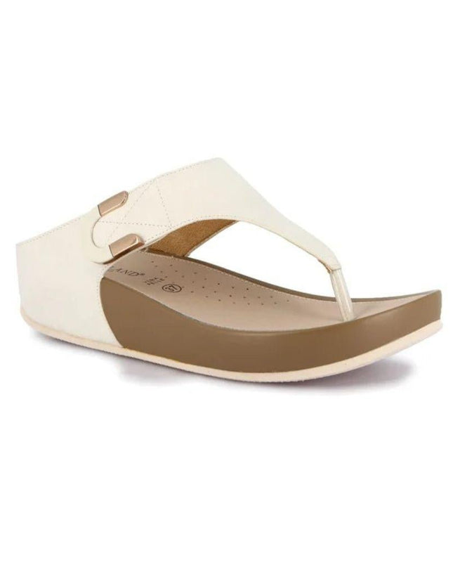 Grunland Infradito Donna Ciabatta Confort con Velcro in Tessuto Bianco - MARIO SPATARELLA