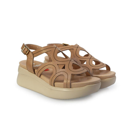 Callaghan Sandali Donna con Zeppa Platform in Pelle Nude Pink 29929 LLANA PINK Callaghan 