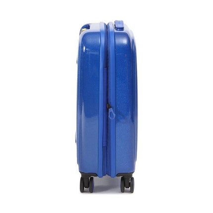 Trolley Espandibile Bagaglio a Mano Blu Glitter 4 Ruote GXV24 LOGODUCK CABIN EXP GLITTER BLUE A18 Mandarina Duck 