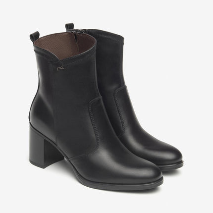 Nero Giardini Stivaletti Tronchetti Donna Pelle Nero - MARIO SPATARELLA