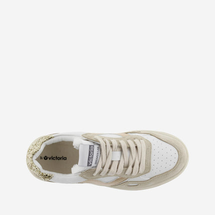 Victoria Sneakers Donna Open Low Top 1257119 SEUL PLATINO Victoria 