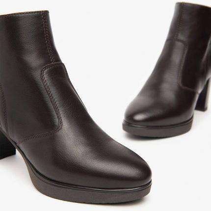 Stivaletti Donna Pelle Moro I411200D MORO 300 Nero Giardini 
