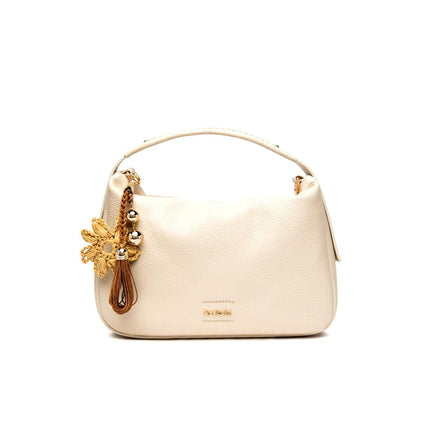 NeroGiardini Borsa Donna in Pelle Panna - MARIO SPATARELLA