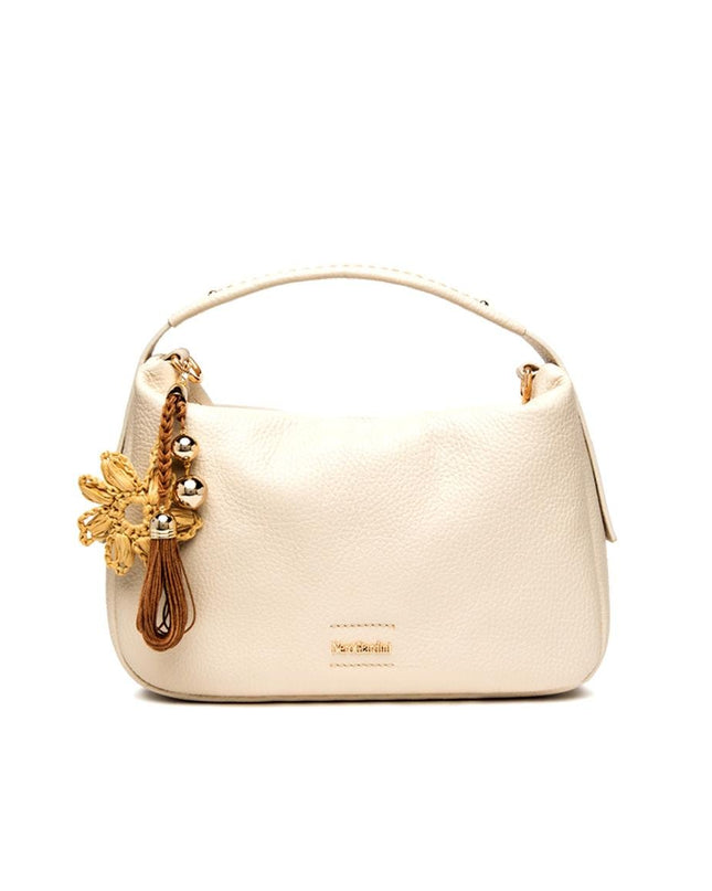 NeroGiardini Borsa Donna in Pelle Panna - MARIO SPATARELLA