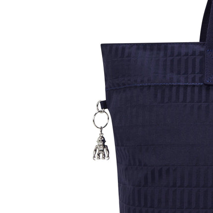 Kipling Borsa Lavoro Shopper Laptop in Tessuto Notturno Blu - MARIO SPATARELLA