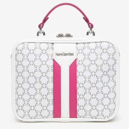 Borsa a Mano Bianca con Tracolla E443751D BIANCO 707 Nero Giardini Borse 