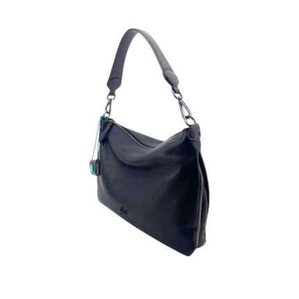 Gabs Borsa a Spalla Trasformabile in Pelle Purple Blu con Tracolla - MARIO SPATARELLA