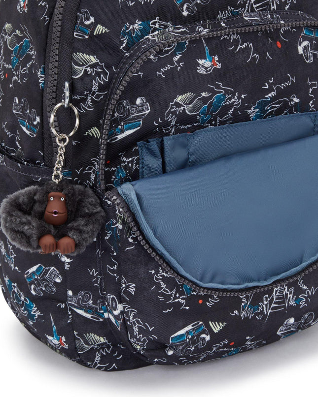 Zaino Porta Computer 11 Pollici Fantasia SEOUL S JUNGLE FUN RACE Kipling 
