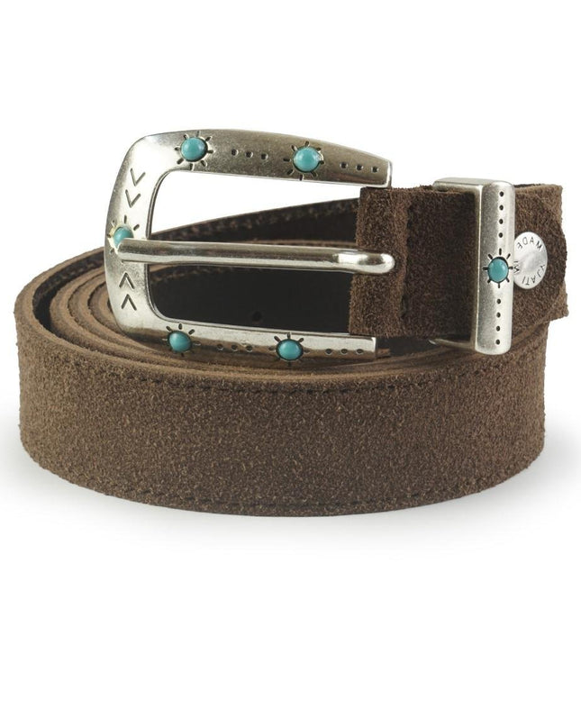 Spatarella Cintura Donna in Camoscio Moro - MARIO SPATARELLA