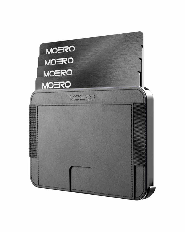 Moero M2 Black Portafoglio Slim M2 BLACK CARD BLACK Moero 
