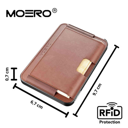 Moero M2 Brown Portafoglio Slim M2 BROWN CARD BLACK Moero 