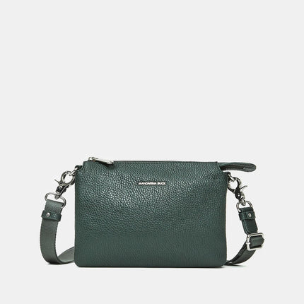 Mandarina Duck Pochette con Tracolla in Pelle Pine Green - MARIO SPATARELLA