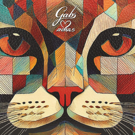 Gabs Pochette con Tracolla in Pelle Loves Animals Gatto Rosso BEYONCE TG M GATTO ROSSO Gabs 