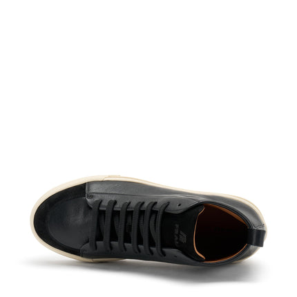 Stivaletto Uomo Lacci Pelle Nero 29S8 PANNA BLACK Frau 