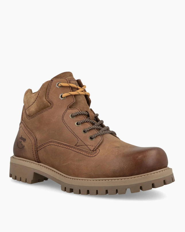 Anfibi Uomo Pelle Giallone WILLYS CAMEL 071 Jeep Footwear 