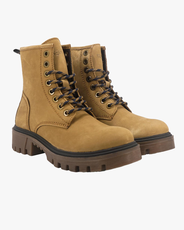 Anfibi Donna in Pelle Cuoio - MARIO SPATARELLA