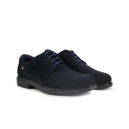Callaghan Francesina Liscia Uomo Elegante in Camoscio Blu 89403 CEDRON BLUE Callaghan 