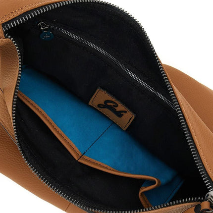 Gabs Borsa a Spalla con Tracolla in Pelle Ghianda Cuoio MARTY TG M GHIANDA CAMOSCIO Gabs 
