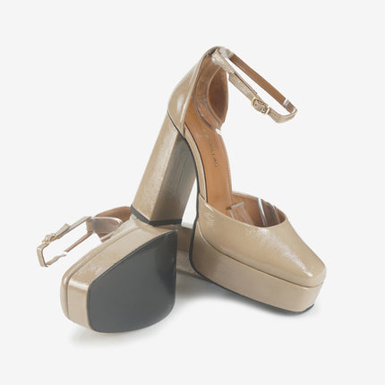 Decolletè Mary Jane Vernice Beige 770 SPRINT BEIGE Tsakiris Mallas 