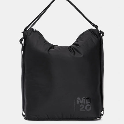 Borsa Zaino Hobo MD20 Balloon Nero ONT09 MD20 BALLOON BLACK Mandarina Duck 