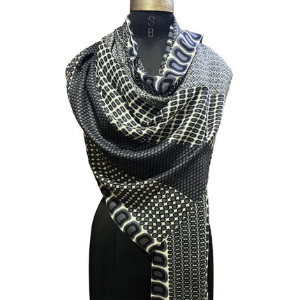 Foulard Spatarella in Cashmere Fantasia Multicolore - MARIO SPATARELLA