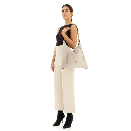 Borsa a Spalla Trasformabile Pelle Pietra DESIREE TG L G010680T3 BULL URBAN GOLD P Gabs 