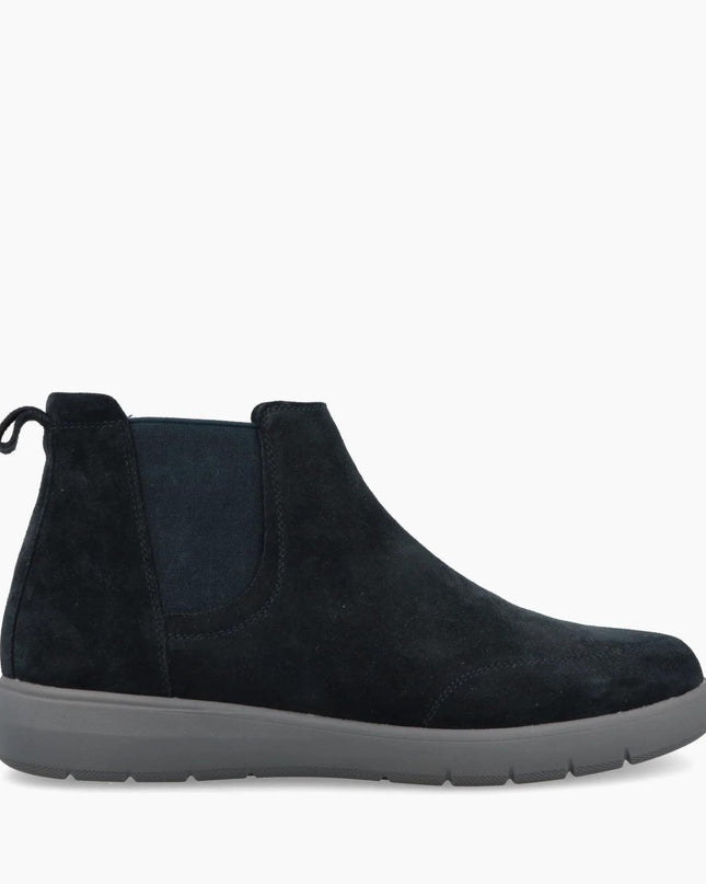 Impronte Stivaletti Chelsea Uomo in Camoscio Blu STUCKY CHELSEA NAVY Impronte 