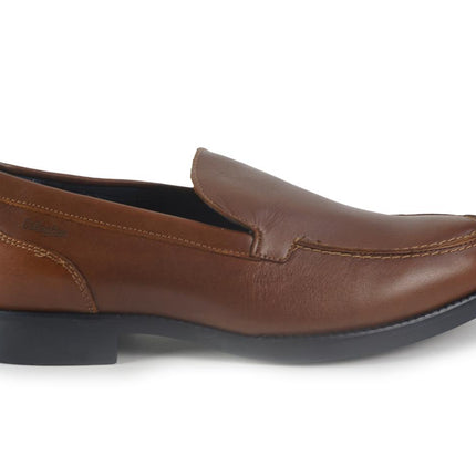 Mocassini Uomo Pelle Marrone 52903 BRIAN CUERO Callaghan 
