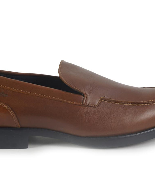 Mocassini Uomo Pelle Marrone 52903 BRIAN CUERO Callaghan 