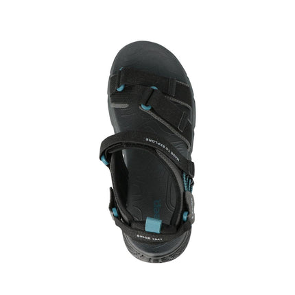 Jeep Sandali Uomo con Doppio Velcro in Tessuto Nero GROOVE SANDAL BLACK Jeep Footwear 