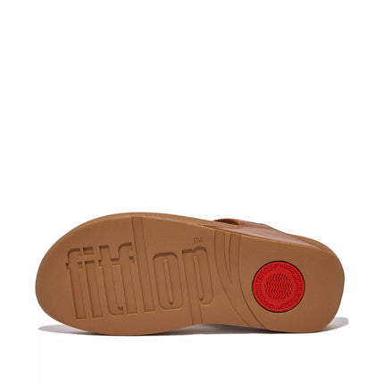 FitFlop Sandali Donna Infradito in Pelle Cuoio I88-592 LULU TAN FitFlop 