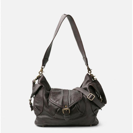 Biba Borsa Donna con Tracolla in Pelle Marrone - MARIO SPATARELLA