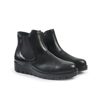 Callaghan Stivaletti Donna con Zeppa in Pelle Nero 89806 HAMAN BLACK Callaghan 