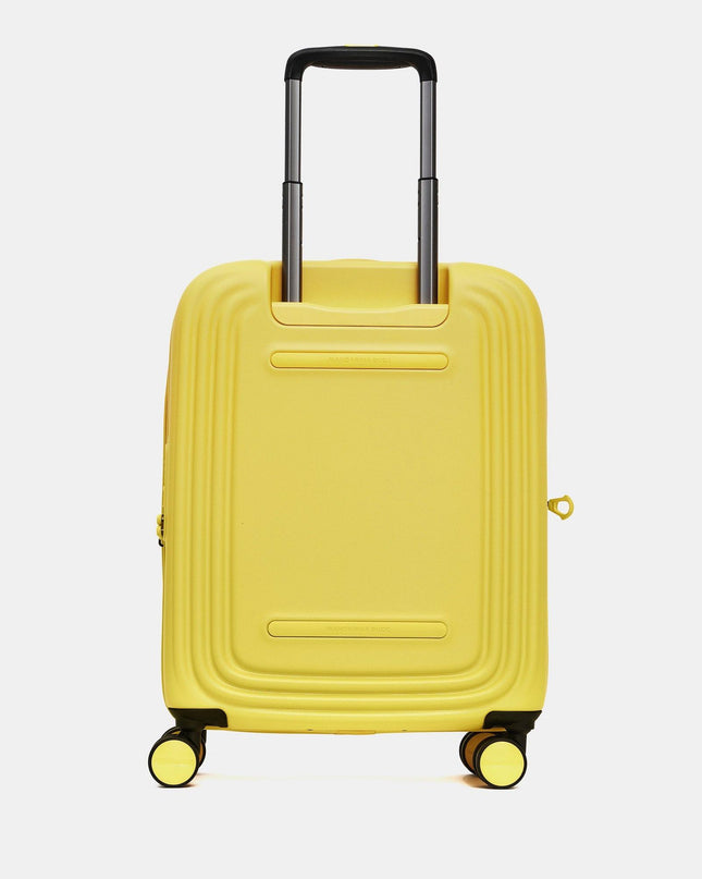 Trolley Bagaglio a Mano Espandibile 4 Ruote Giallo - MARIO SPATARELLA