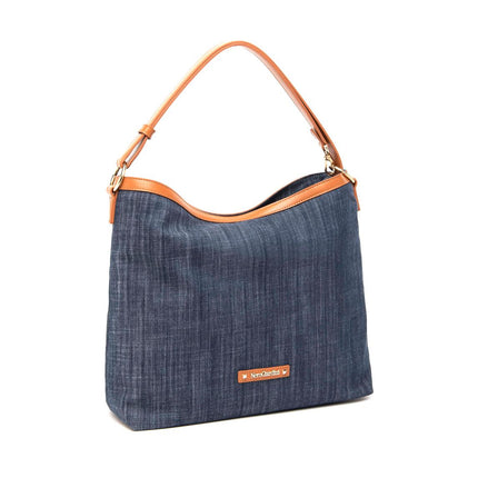 NeroGiardini Borsa Hobo a Spalla in Jeans E543906D JEANS 214 Nero Giardini Borse 